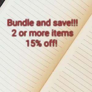 Bundle and save!!! Woohoo!!!